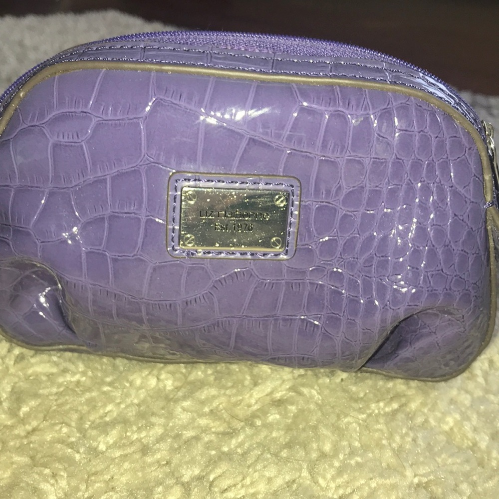 Liz Claiborne Purple Wristlet